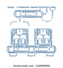 conveyor word cloud. tag cloud about conveyor.