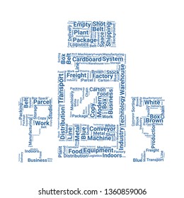 conveyor word cloud. tag cloud about conveyor.