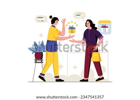 Convince Customers - Flat Vector