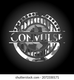 Convulse on grey camo pattern 