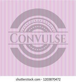 Convulse pink emblem