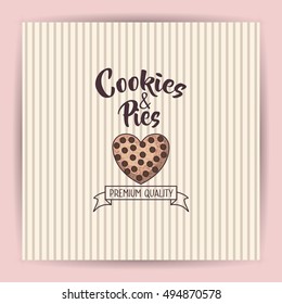 Coockie of bakery food design