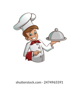 cook abstract logo modern style
