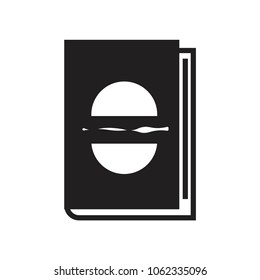 Cook book icon, Recipe book vector
