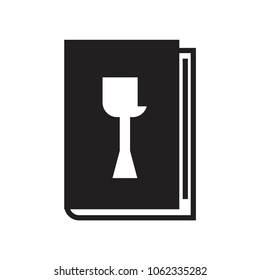 Cook book icon, Recipe book vector
