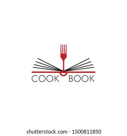 Cook book. Template for logo or cover book