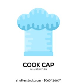 Cook cap icon vector. Cook cap sign on white background. Cook cap icon for web and app