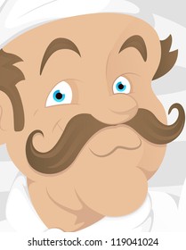 Cook - Cartoon Character - Vector Illustration