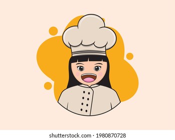 Cook Chef Logo Design Template 