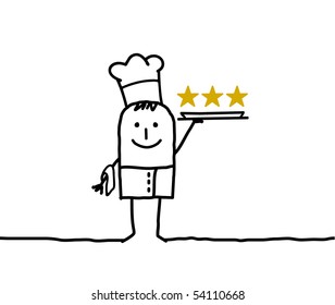 cook chief and 3 stars