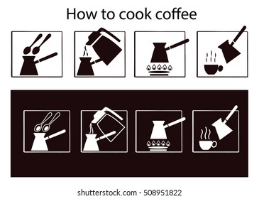 cook coffee instruction