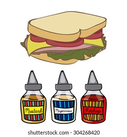 Cook digital design, vector illustration eps 10