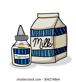 Cook digital design, vector illustration eps 10