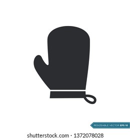 Cook Glove Icon Vector Template Illustration Design