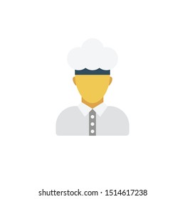 cook glyph flat vector icon