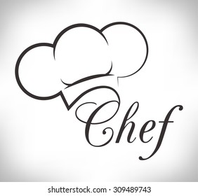 cook hat. chef