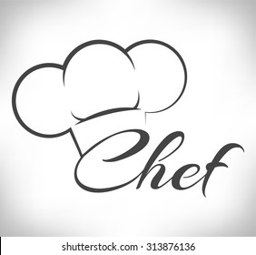 cook hat. chef