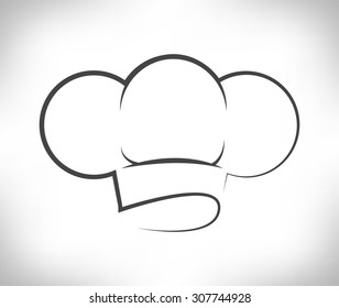 cook hat. chef menu