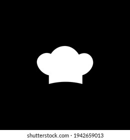 Cook hat , chef vector illustration simple icon