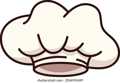 Cook hat icon vector design