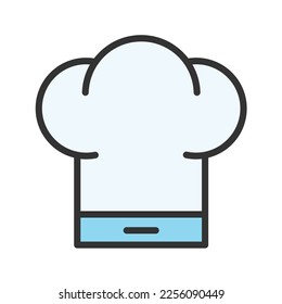 Cook Hat Icon vector image. Suitable for mobile apps, web apps and print media.