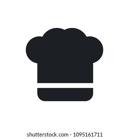 cook hat vector icon