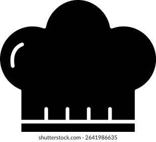 Cook hat vector icon. Can be used for printing, mobile and web applications.