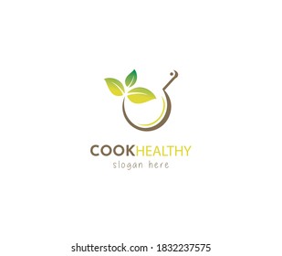 Cook Healthy Food logo design
