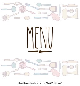 Cook icon design over white background, vector illustration