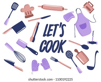 Cook icon flat design, vector illustration.