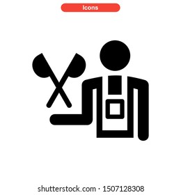 cook icon isolated sign symbol vector illustration - high quality black style vector icons
