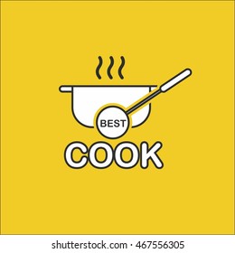 cook icon with pot
