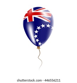 Cook Islands balloon with flag.