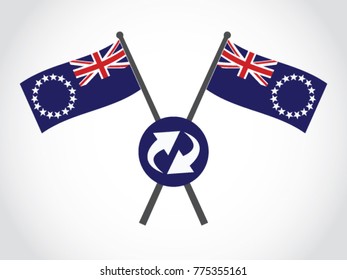 Cook Islands Emblem Synchronize