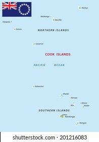 Cook Islands Map