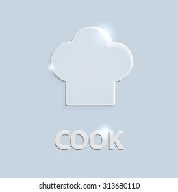 Cook logo design. restaurant logo template