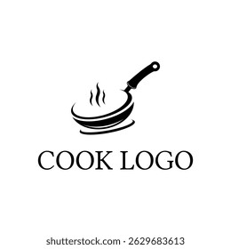 Diseño del logotipo de Cook, logotipo del Vector, diseño de la ilustración