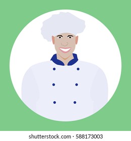 Cook, logo, icon, symbol. Profession.