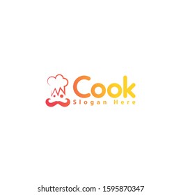 cook logo vector with simple, unique, modern shapes.