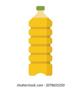 cook oil flat clipart vector illustration