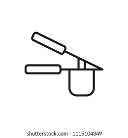 cook press vector icon