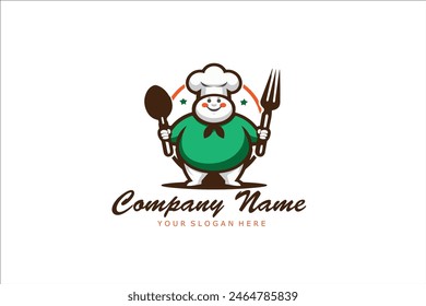 cook and restaurant logo designs. Chef hats drawings. Food, cafe, fastfood and restaurant logo designs. Logo design vectors. Chef hats vector illustrations.