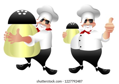 Cook with a salt shaker
