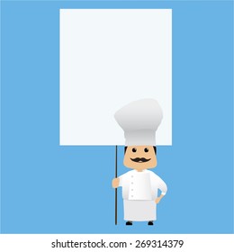 Cook set doing actions for use in advertising, presentations, brochures, blogs, documents and forms, etc.