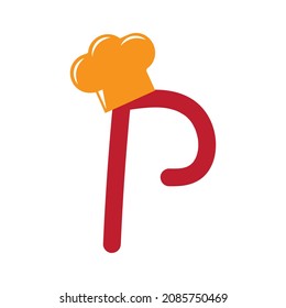 Cook Themed Letter P Design