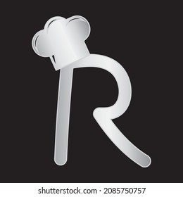 Cook Themed Letter R Design