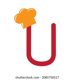 Cook Themed Letter U Design