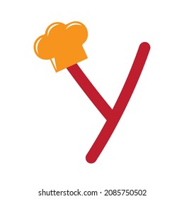 Cook Themed Letter Y Design