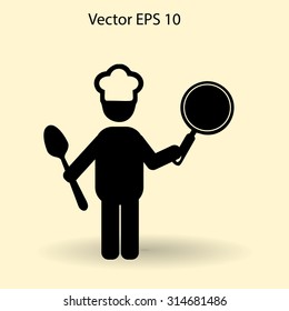 cook vector icon