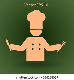 cook vector icon